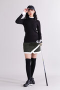 【直営店舗限定】マーブル柄 中綿 スカート (WOMENS)