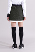 【直営店舗限定】マーブル柄 中綿 スカート (WOMENS)