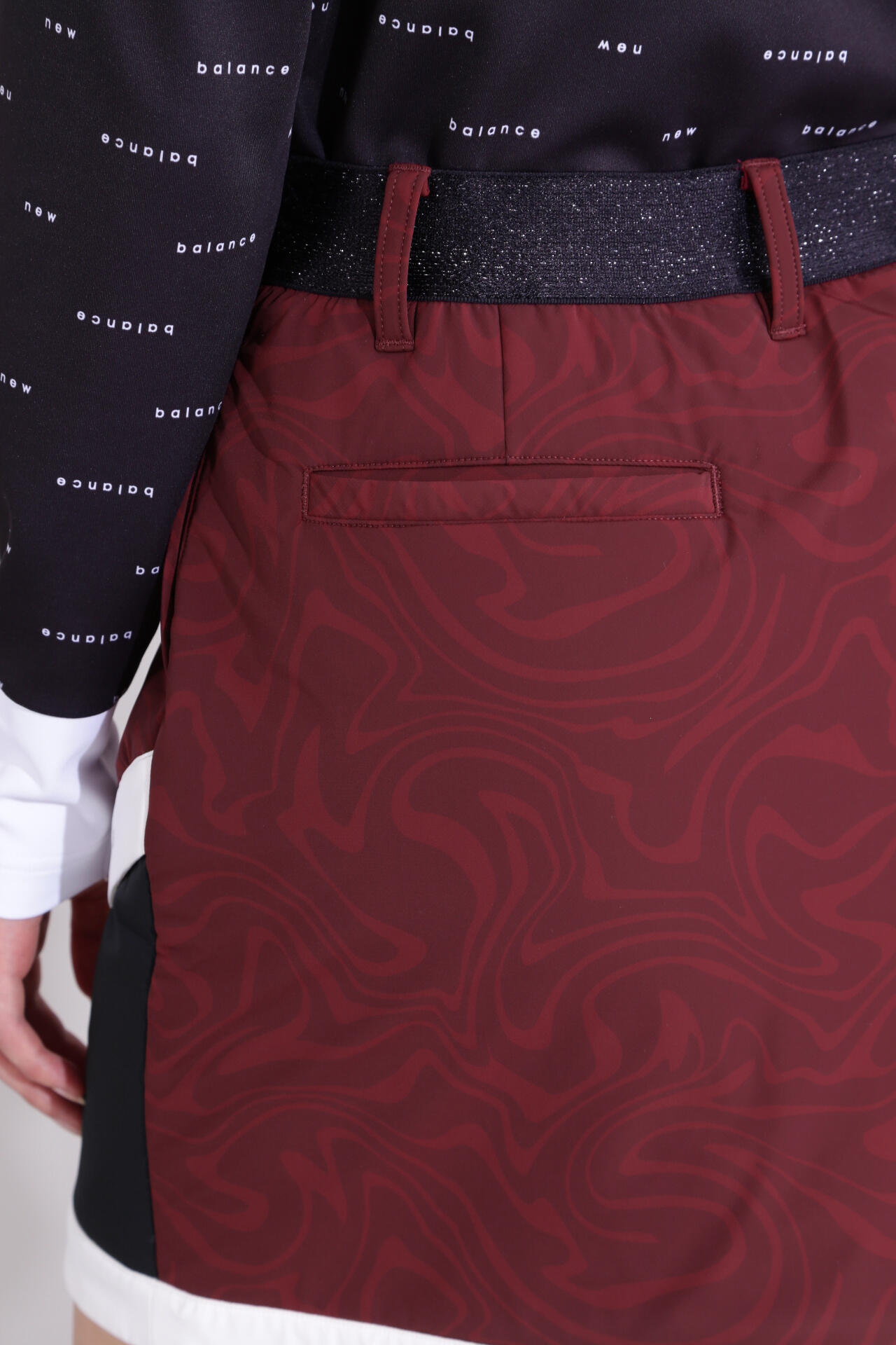 【直営店舗限定】マーブル柄 中綿 スカート (WOMENS)