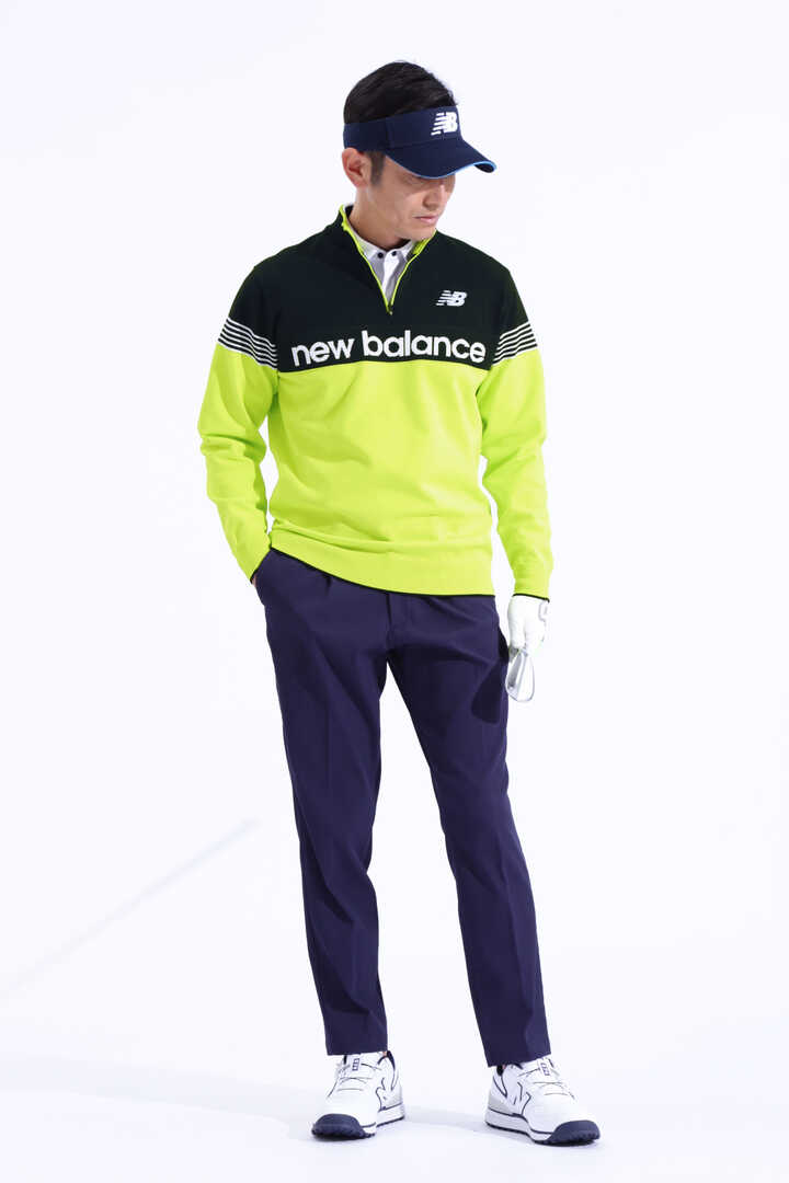 ストレッチ ワンタック ワイド ロングパンツ (MENS WORLD)