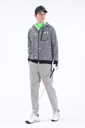 4WAYストレッチ ワイドテーパード ロングパンツ (MENS SPORT)