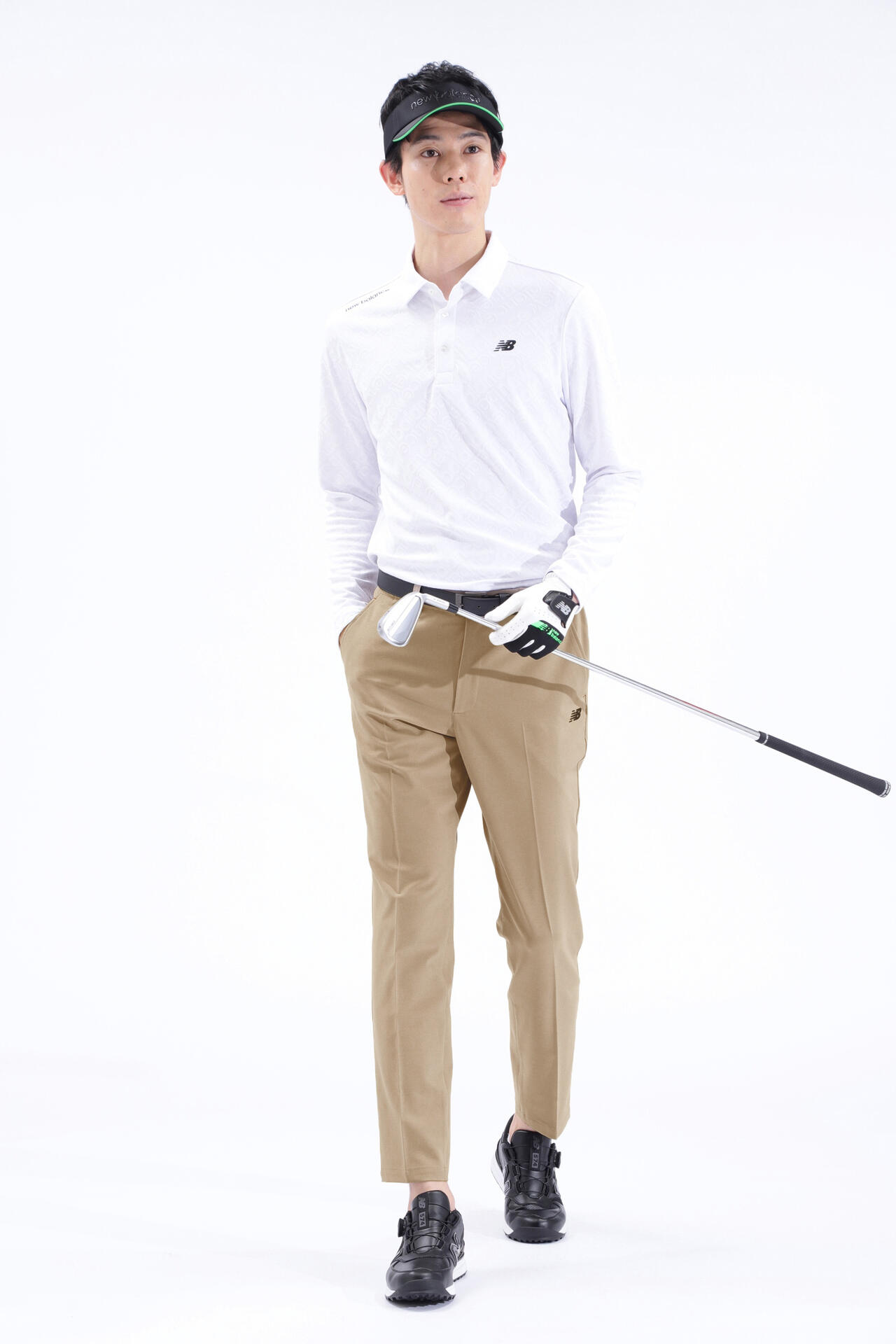 4WAYストレッチ ワイドテーパード ロングパンツ (MENS SPORT)