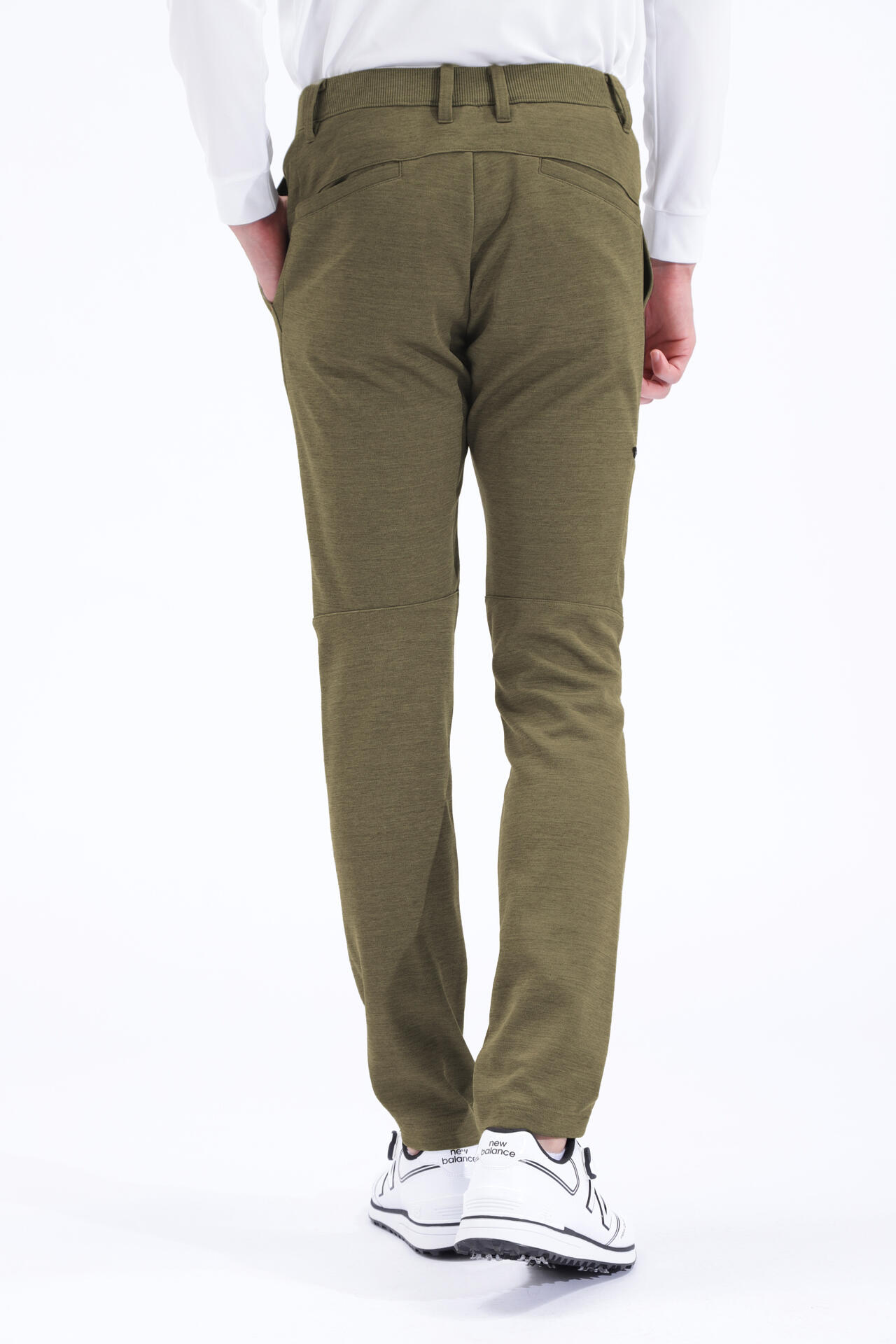 ダンボールニット裏起毛 スウェット スリム ロングパンツ (MENS SPORT)