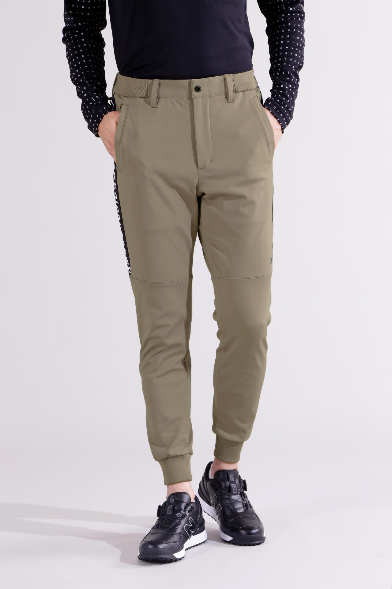 【直営店舗限定】伸縮発熱 ジャージ テーパード ロングパンツ (MENS)