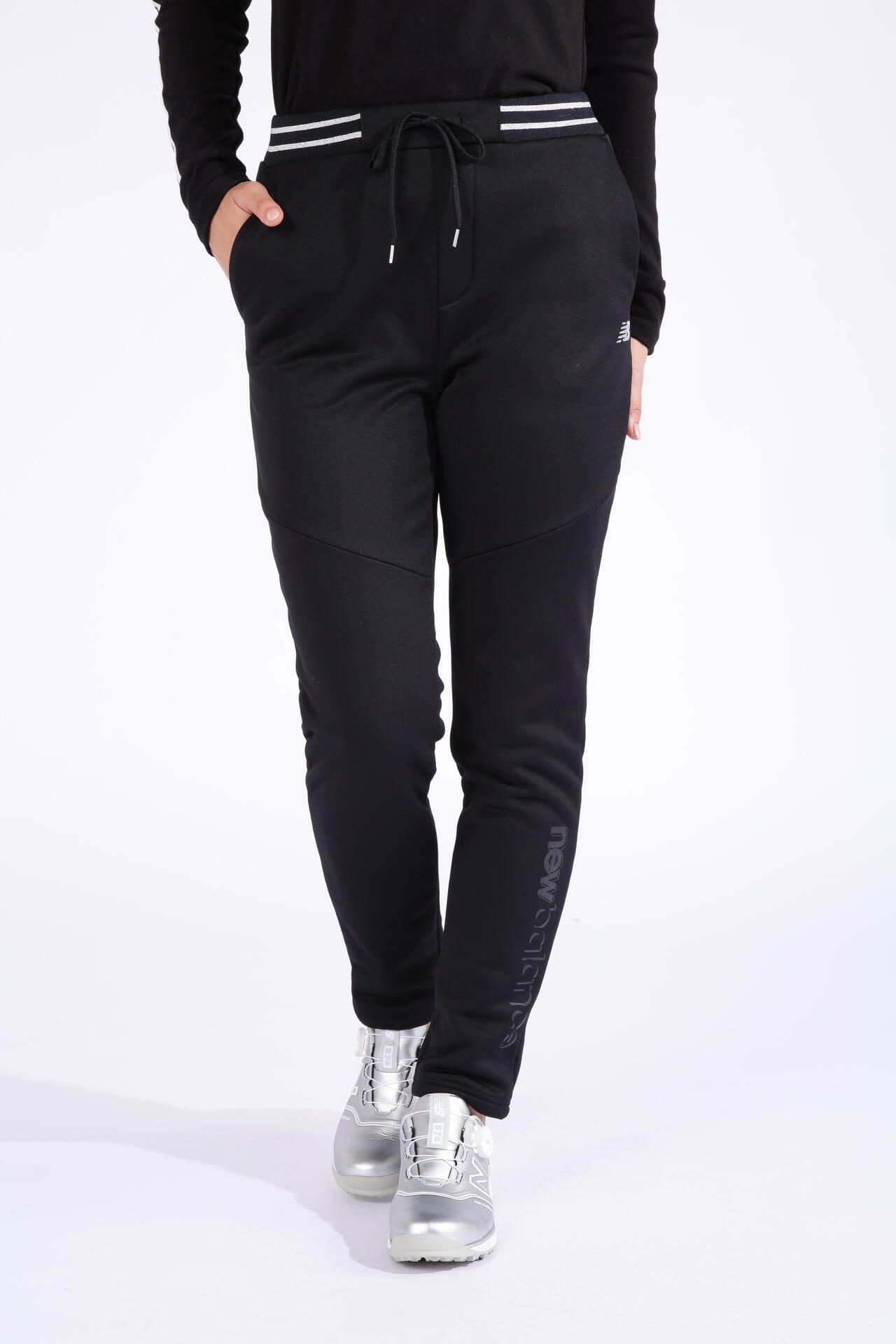 インレイ裏起毛 スウェット テーパード ジョガーパンツ (WOMENS SPORT)