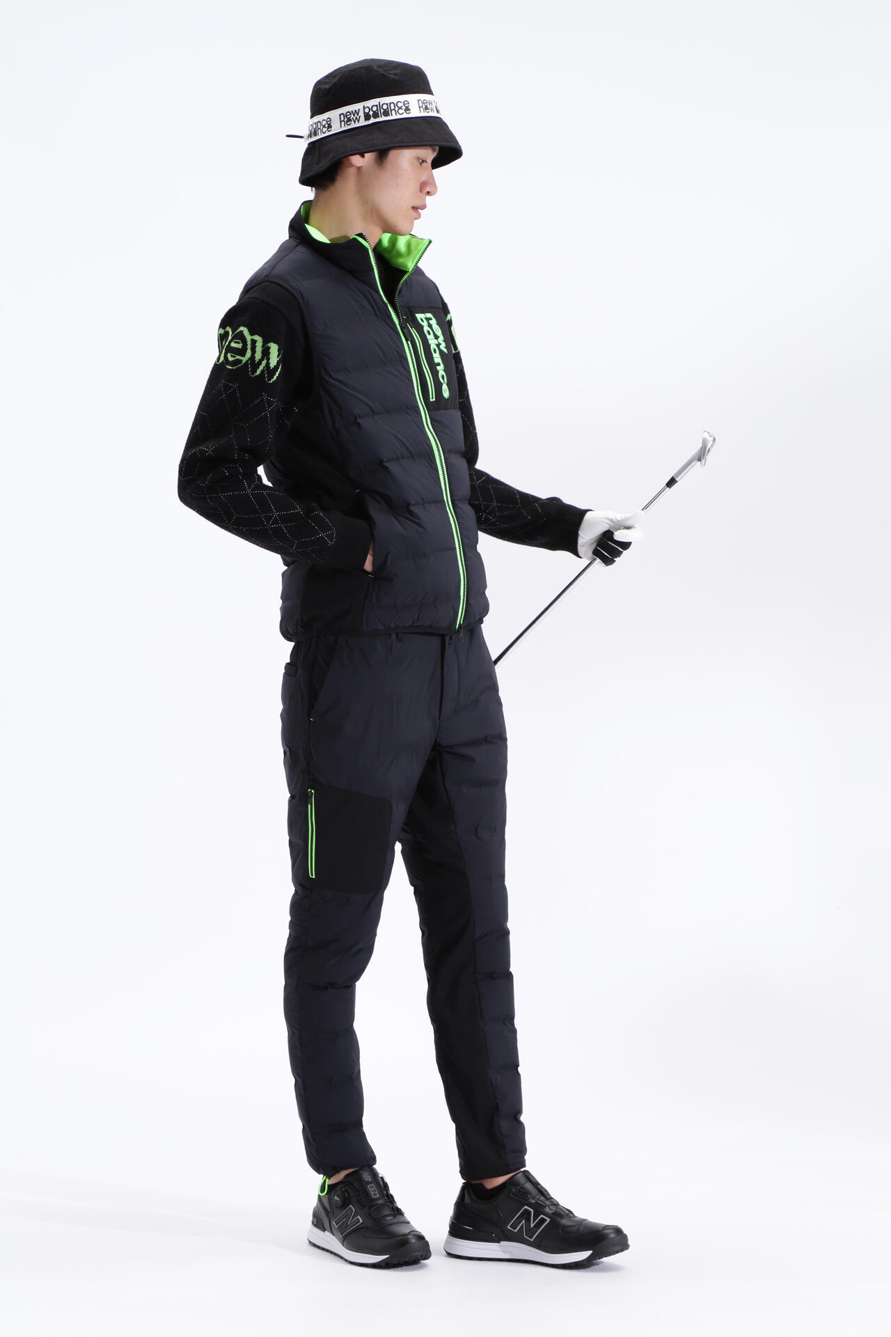 吸湿発熱 ライトダウン フルジップ ベスト (MENS SPORT)