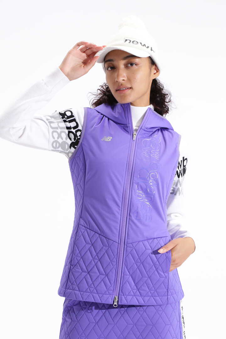 3Dダイヤキルト ロングベスト (WOMENS SPORT)