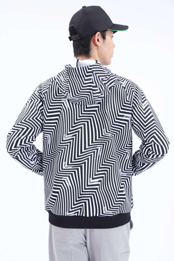 ダンボールニット裏起毛 スウェット フルジップ フーディー (MENS SPORT)