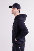 【直営店舗限定】伸縮発熱 ジャージ フルジップ フーディー (MENS)