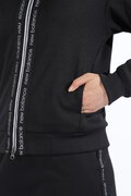 ダンボールニット裏起毛 スウェット フルジップ フーディー (WOMENS SPORT)