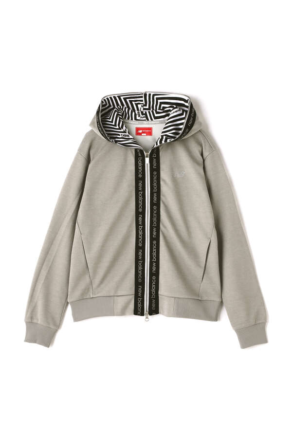 ダンボールニット裏起毛 スウェット フルジップ フーディー (WOMENS SPORT)