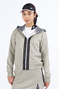 ダンボールニット裏起毛 スウェット フルジップ フーディー (WOMENS SPORT)