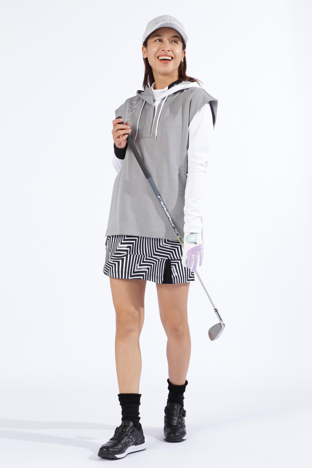 ストレッチ スウェット スリーブレス フーディー (WOMENS SPORT)