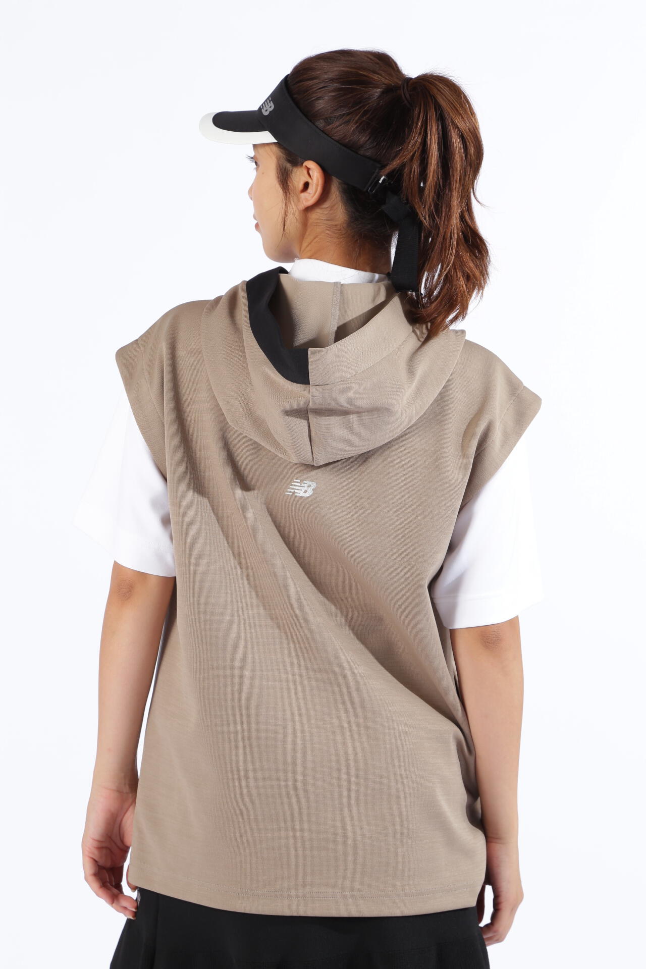 ストレッチ スウェット スリーブレス フーディー (WOMENS SPORT)