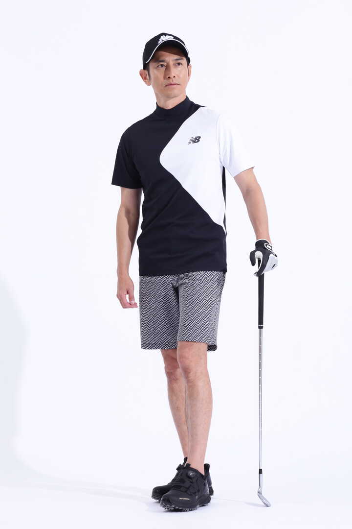FIELDSENSOR 半袖 モックネック プルオーバー (MENS WORLD)