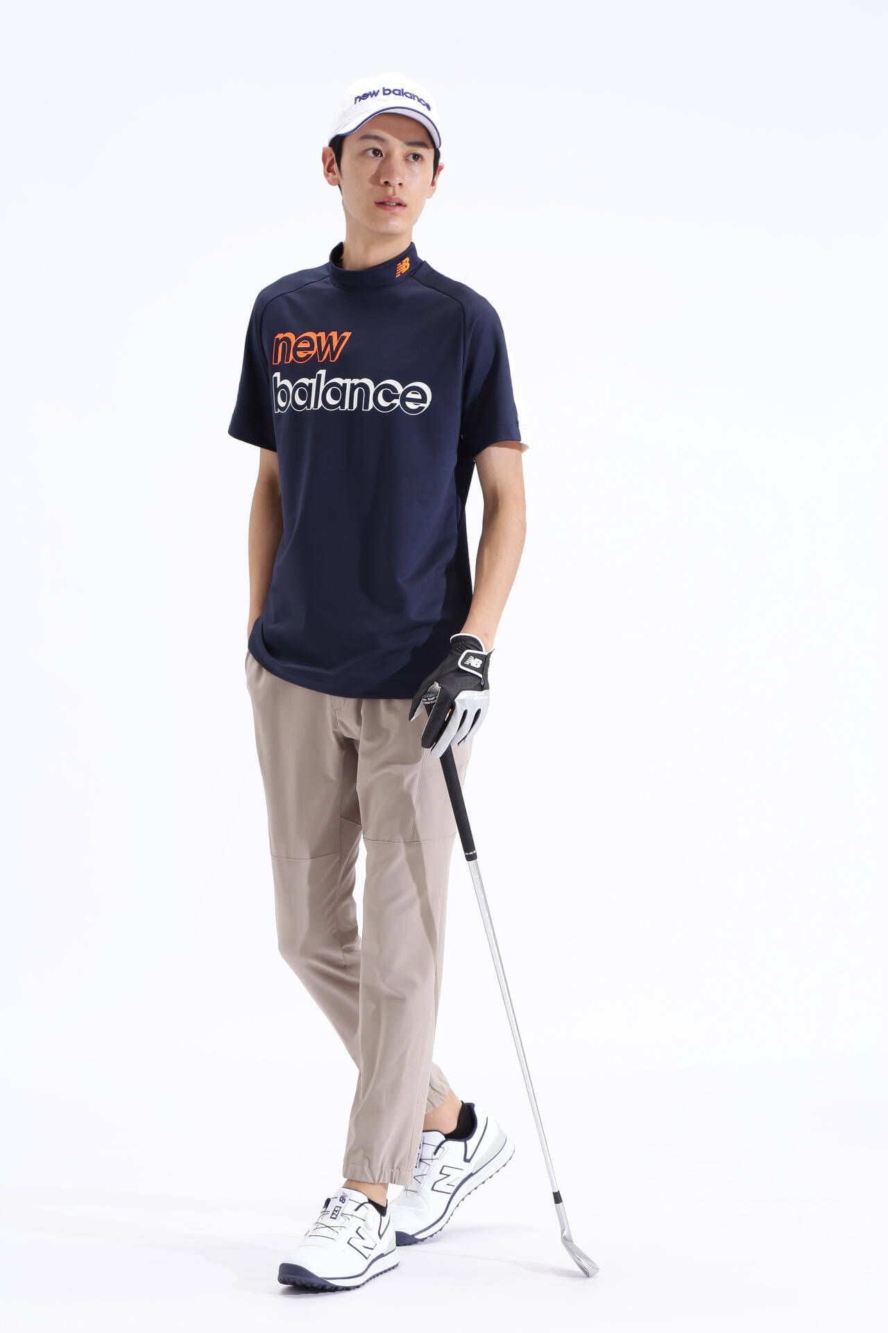 new balance golf】【直営店舗限定】ストレッチ ダブルクロス 半袖