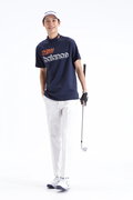 【直営店舗限定】ストレッチ ダブルクロス 半袖 モックネック プルオーバー (MENS)