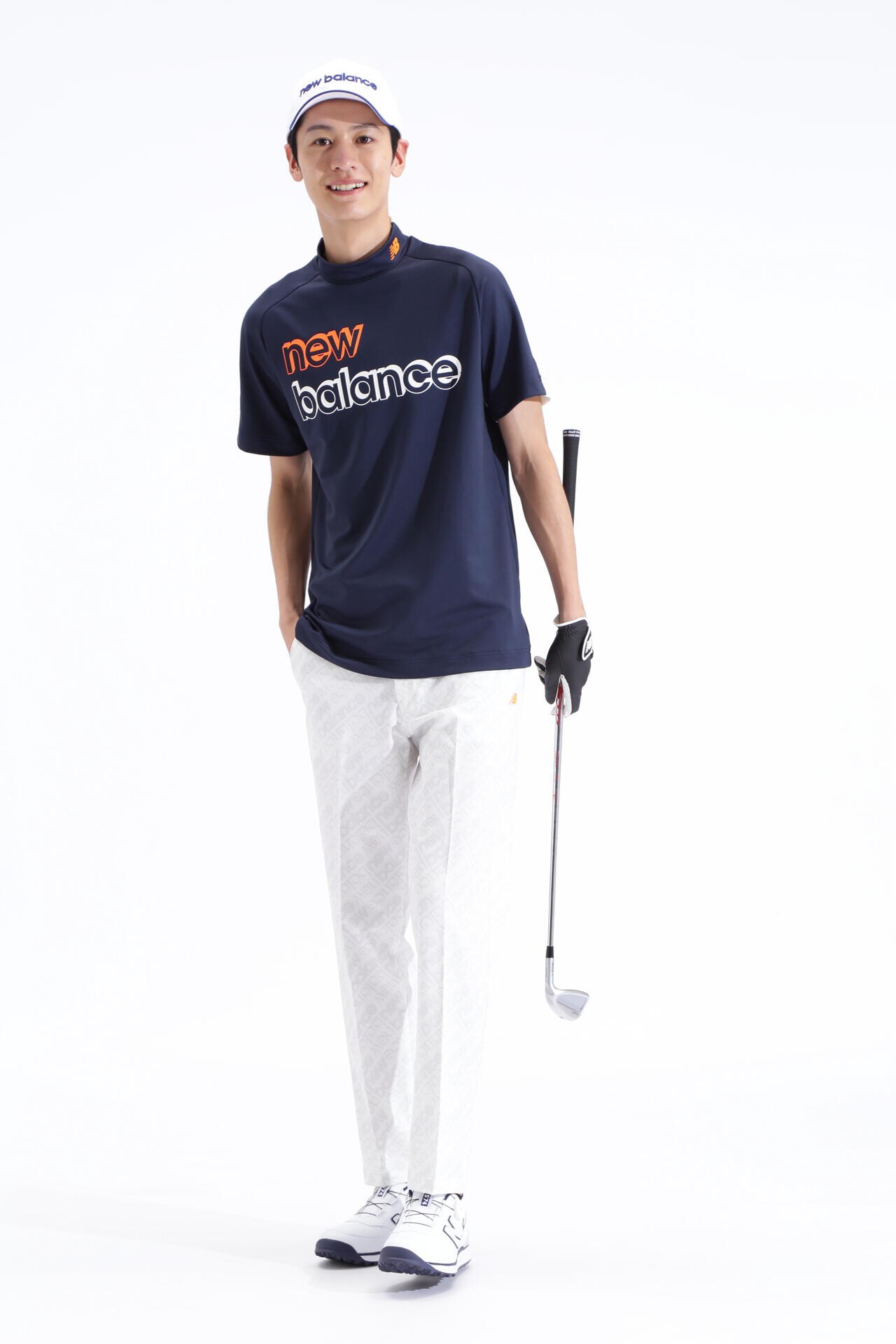 new balance golf】【直営店舗限定】ストレッチ ダブルクロス 半袖