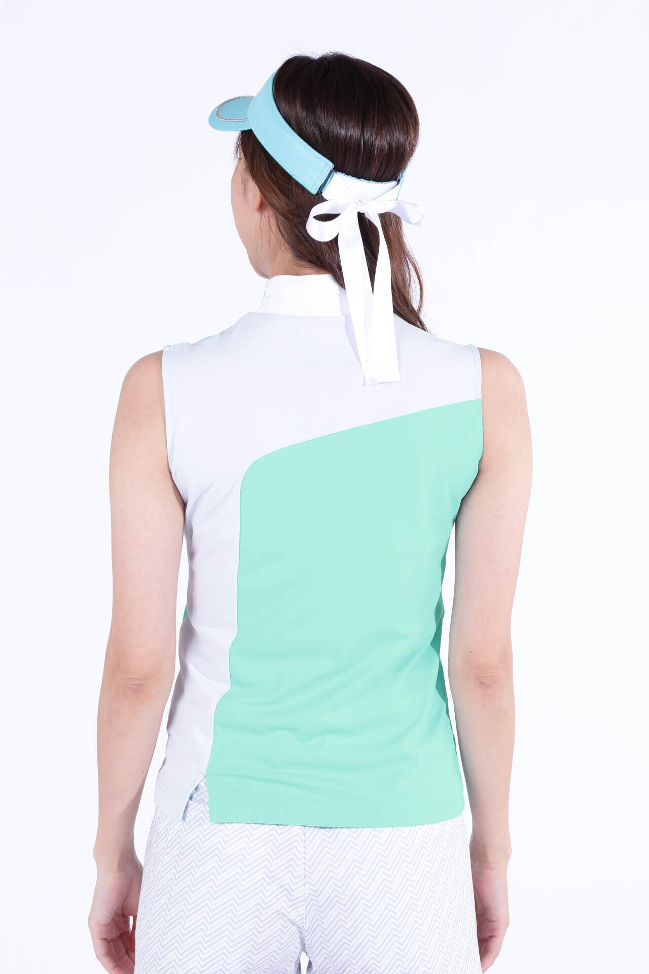 FIELDSENSOR スリーブレス モックネック プルオーバー (WOMENS WORLD)