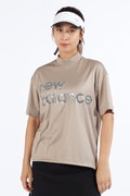 ゼブラロゴ 裏起毛 ハーフスリーブ モックネック プルオーバー (WOMENS SPORT)