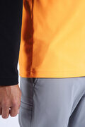 メッシュダブルウィーブ 長袖 モックネック プルオーバー (MENS WORLD)