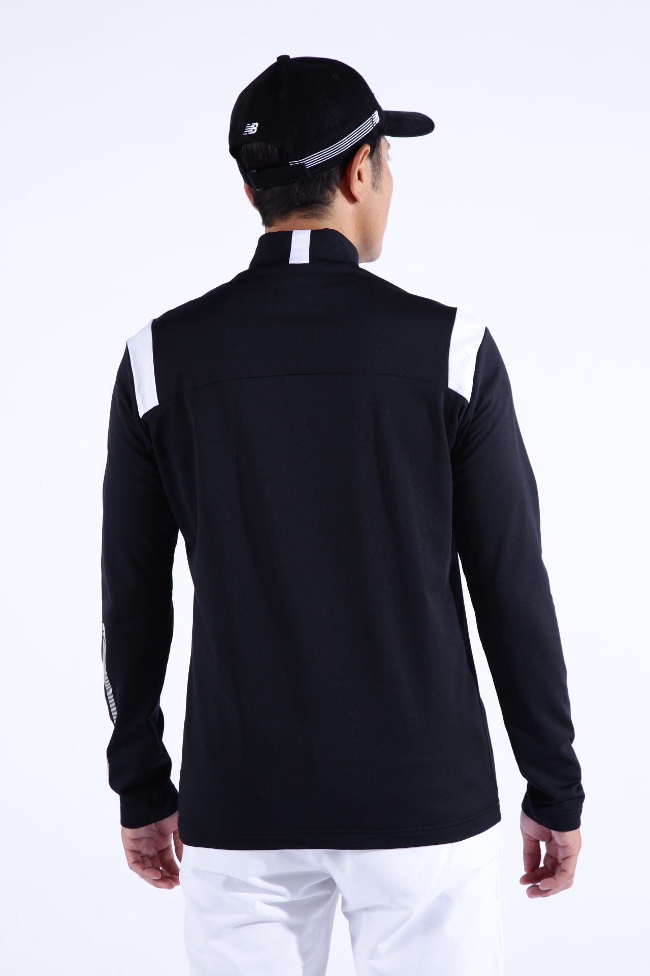 裏起毛 長袖 モックネック プルオーバー (MENS WORLD)