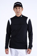 裏起毛 長袖 モックネック プルオーバー (MENS WORLD)
