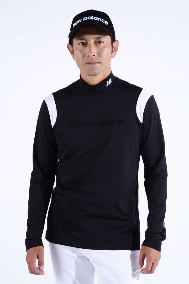 裏起毛 長袖 モックネック プルオーバー (MENS WORLD)