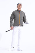 裏起毛 長袖 モックネック プルオーバー (MENS WORLD)