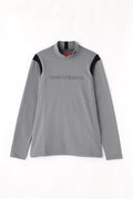 裏起毛 長袖 モックネック プルオーバー (MENS WORLD)