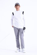 裏起毛 長袖 モックネック プルオーバー (MENS WORLD)