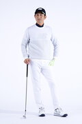 裏起毛 長袖 モックネック プルオーバー (MENS WORLD)