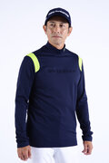 裏起毛 長袖 モックネック プルオーバー (MENS WORLD)