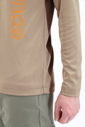 ダブルフェイル裏起毛 長袖 モックネック プルオーバー (MENS SPORT)