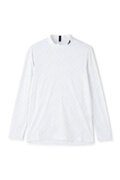 バイアスロゴ 長袖 モックネック プルオーバー (MENS SPORT)