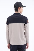 ストレッチ 長袖 モックネック プルオーバー (MENS SPORT)