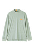 スタンディングロゴ 長袖 モックネック プルオーバー (MENS SPORT)