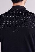 【直営店舗限定】ソリッド×ドットロゴ 長袖 モックネック プルオーバー (MENS)