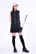 スムース裏ドビーボーダー 長袖 モックネック プルオーバー (WOMENS WORLD)