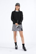 ダブルフェイス裏起毛 長袖 モックネック プルオーバー (WOMENS SPORT)