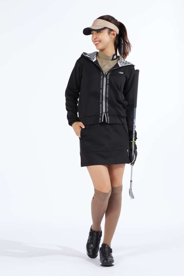 ダブルフェイス裏起毛 長袖 モックネック プルオーバー (WOMENS SPORT)