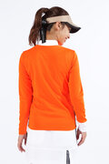 ダブルフェイス裏起毛 長袖 モックネック プルオーバー (WOMENS SPORT)
