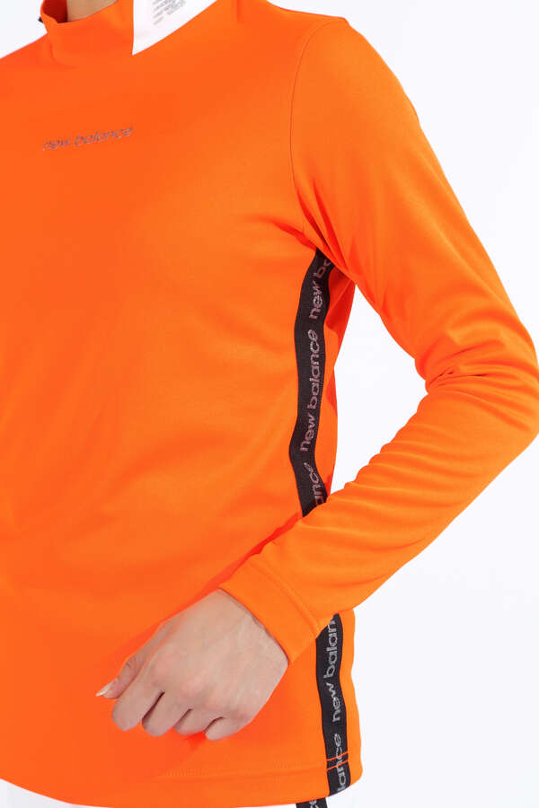 ダブルフェイス裏起毛 長袖 モックネック プルオーバー (WOMENS SPORT)