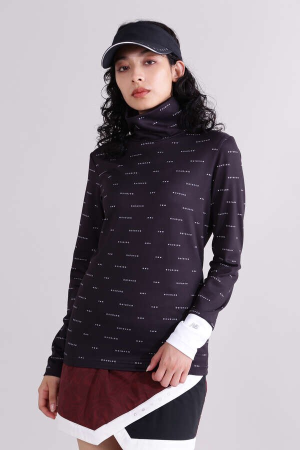 【直営店舗限定】長袖 モックネック プルオーバー (WOMENS)