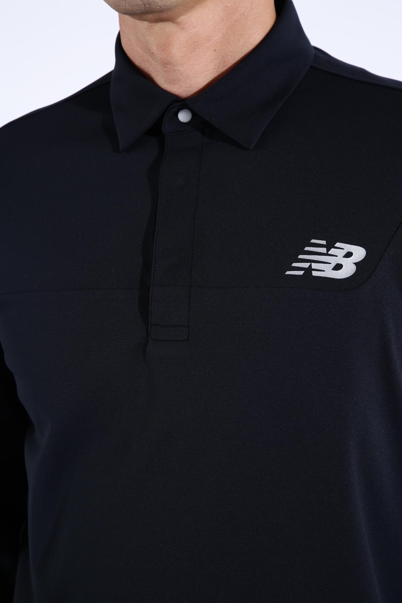 スムース裏ドビーボーダー 長袖 カラーシャツ (MENS WORLD)