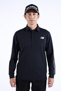 スムース裏ドビーボーダー 長袖 カラーシャツ (MENS WORLD)