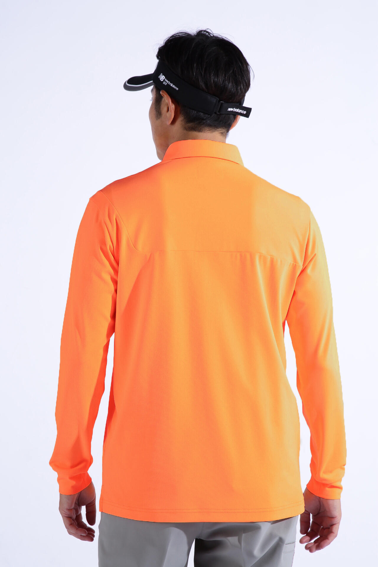 スムース裏ドビーボーダー 長袖 カラーシャツ (MENS WORLD)