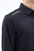 バイアスロゴ 長袖 カラーシャツ (MENS SPORT)