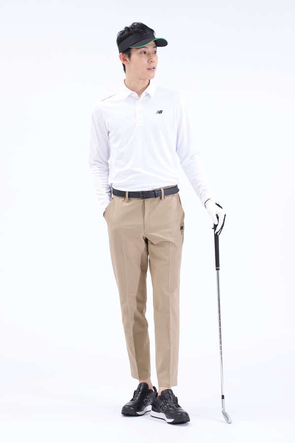 バイアスロゴ 長袖 カラーシャツ (MENS SPORT)