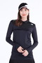 ダブルウィーブ×スムース 長袖 バックジップ カラーシャツ (WOMENS WORLD)